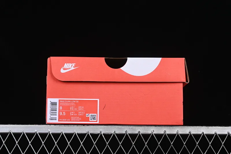 All categories Nk SB Dunk series Nk SB Dunk Low low-top sneakers Nk Dunk Low 85 double hook series white gray SB low-top sports and leisure sneakers HV1800-101